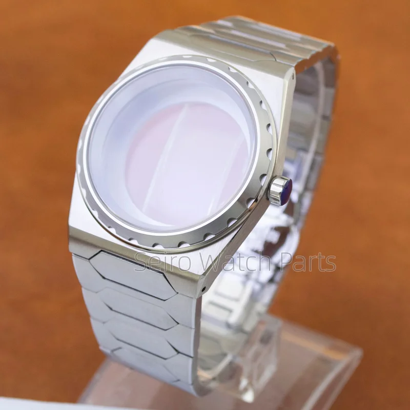 AliExpress - VC222 Uhrengehäuse 316L Edelstahl Armband Armband Saphirglas für VC222 NH35 NH36 Automatikwerk Gehäuse 28,5 mm Zifferblatt