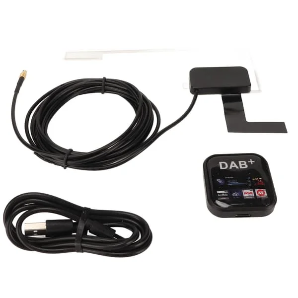 DAB Plus USB Bærbar Digital Radio Modtager Adapter med Antenne til Android