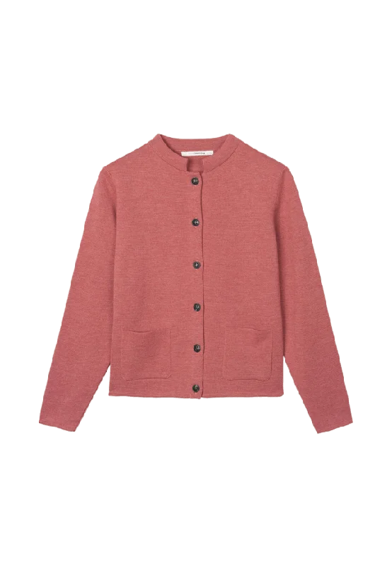 Sibin Linnebjerg Cardigan Dell Tröjor Dam Rosa S