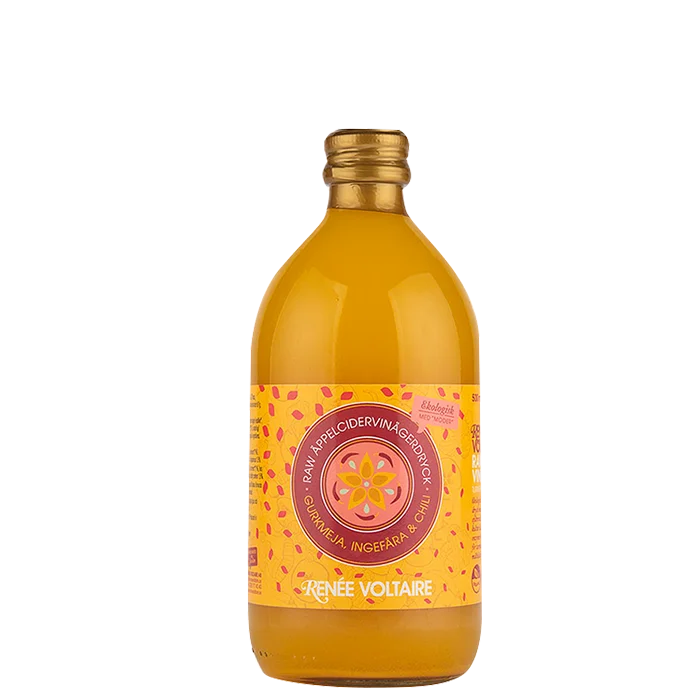 Renée Voltaire Eplesidereddik Med Gurkemeie Ingefær Og Chili 500 ml