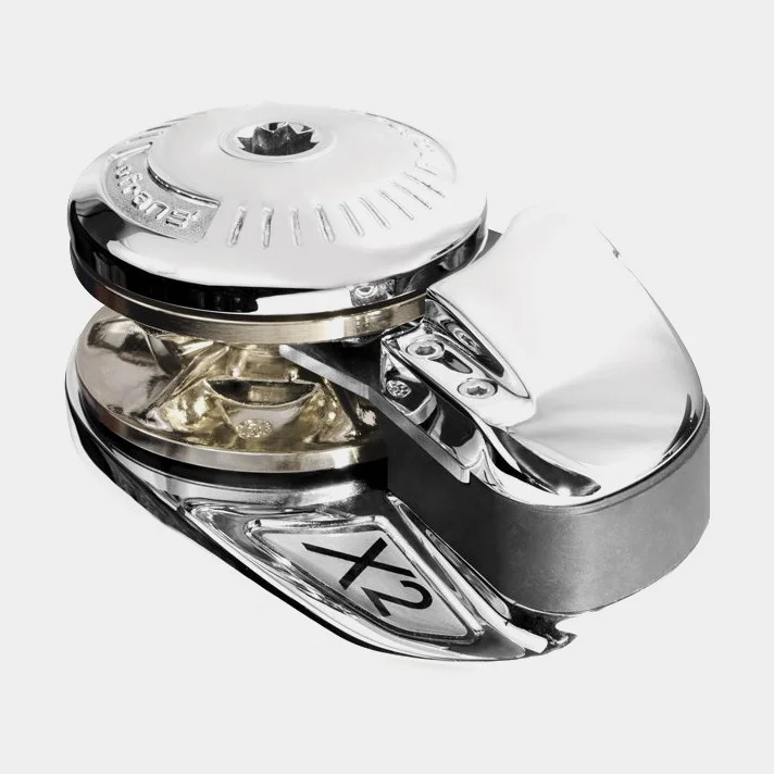 Elektriskt ankarspel Lofrans X2 Low Profile Aluminium, 1000 W, 12 V, för Ø8 mm kätting / Ø14 mm 3-slagen lina med kätting