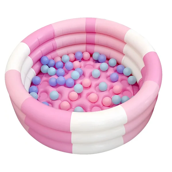 Uppblåsbar barnpool, uppblåsbar barnpool, småbarns baby pool för sommarvattenfest trädgård