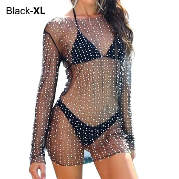 Dame Cover Up Kjole Bikini Cover Ups NUDE S S