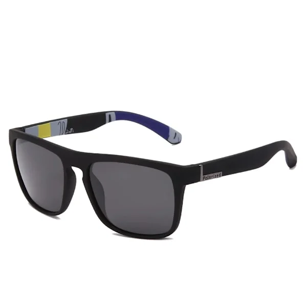 Brand Design Polariserede solbriller til mænd, firkantede kørebriller, solbriller med belægning til mænd, UV400 solbriller, briller gafas de sol