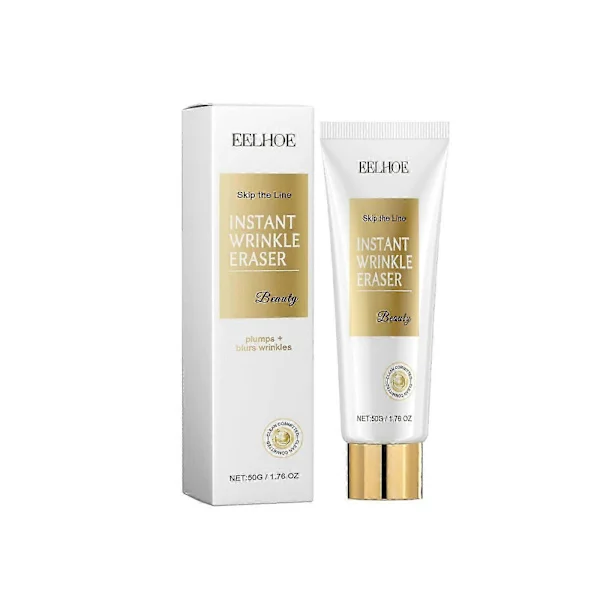 Øyeblikkelig rynkefjerner oppstrammende lotion, anti-aldringskrem for ansikt og kropp, ansiktsoppstrammende serum, reduserer fine linjer (2 stk)