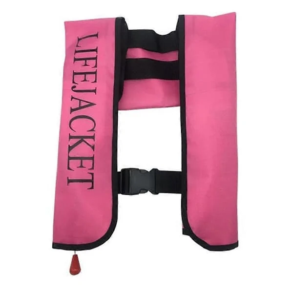 JH-CQJSY-01 Manuell Versjon Bærbar Oppblåsbar Redningsvest Voksen 300D Nylon 150N Høy Oppdrift VestB