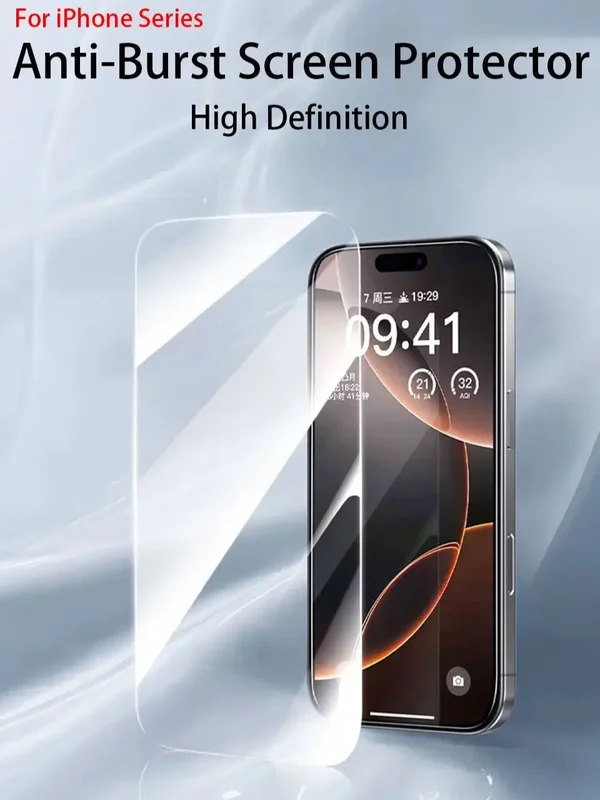 AliExpress - 4Pcs Volle Abdeckung Gehärtetem Glas Für iPhone 17 16 15 14 13 12 11 Pro Max Mini Screen Protector für iPhone 7 8 Plus X XS XR Glas