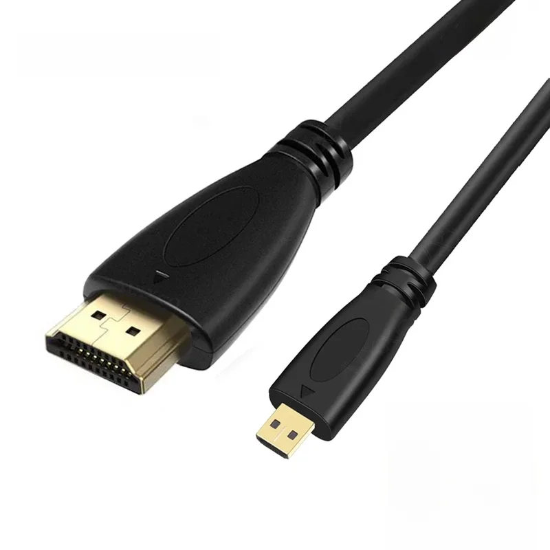 AliExpress - AIXXCO-Câble Mâle vers Mâle, Compatible HDMI vers Micro HDMI, 1m, 1.5m, 2m, 3m, V1.4, 1080p, 1440p, HDTV, PS3, XBOX, 3D