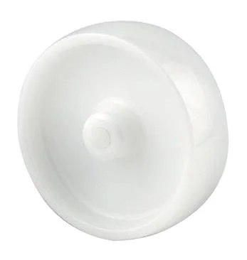 Tente UOO050 Industrihjul nylon, grå, Ø50mm, 8mm skaft, Garageindretning & opbevaring