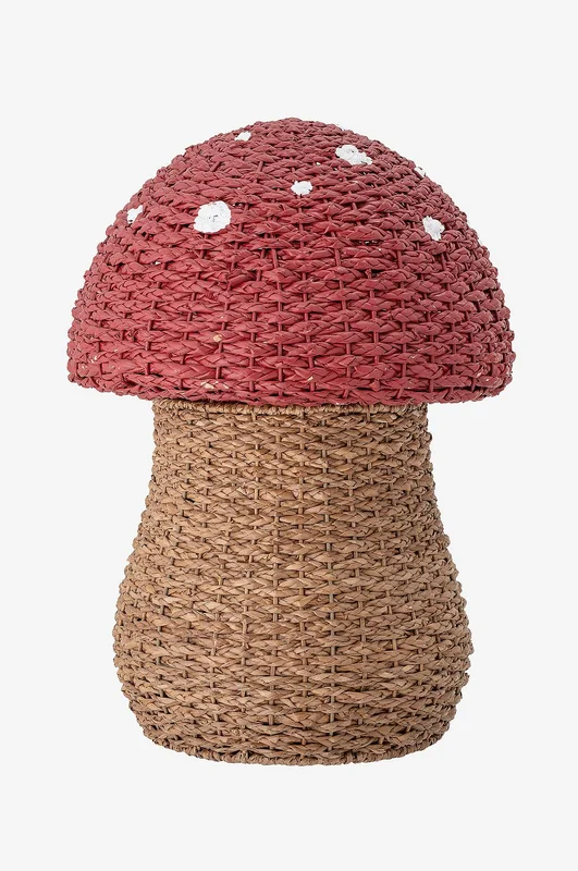 Bloomingville MINI - Kurv Cointha, med låg - Rød - Kurve & småopbevaring - Fra Homeroom