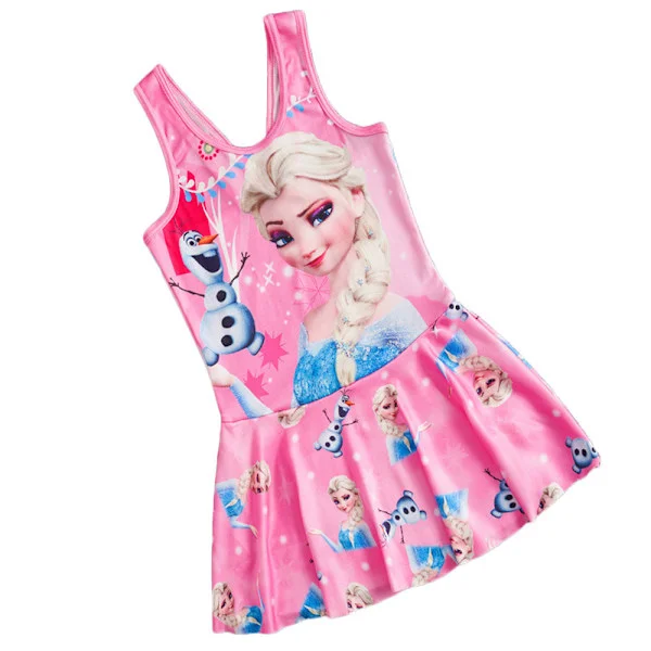 Lasten uimapuku, yksiosainen mekko, vauvan tyttöjen prinsessamekko, vauvan uimapuku, tyttöjen kuuma lähde uimapuku, syntymäpäivälahja, pinkki