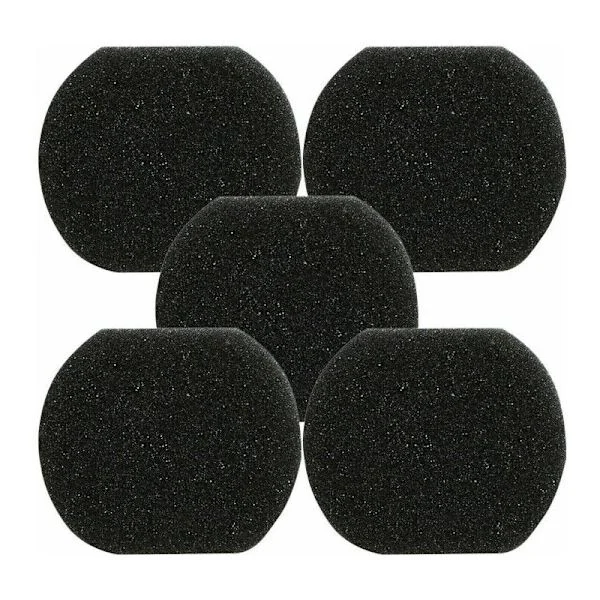 5 st bomullsfilter för Deerma Dx118C Dx128C dammsugare delar effektivt verktyg