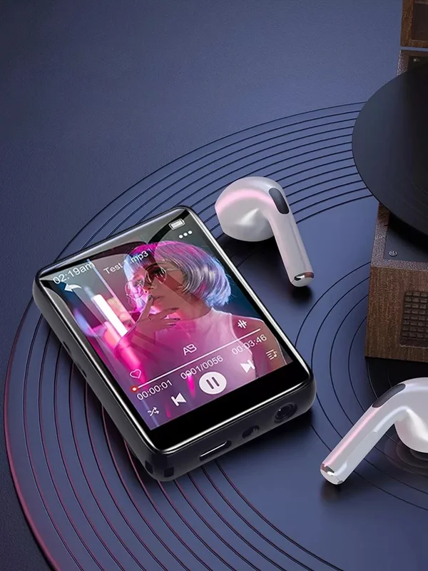 AliExpress - 2,4 Zoll Touchscreen MP3-Player Bluetooth 5.4 Eingebauter Lautsprecher Tragbarer HiFi-Musik-Player MP3 Walkman mit E-Book/Aufnahme