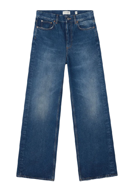 Dagmar BAGGY FIT DENIM Jeans Dam Blå 31/32