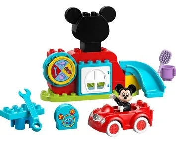LEGO-LEGO DUPLO Disney Musse Piggs klubbhus och bil 10454-LEGO DUPLO Disney Mikkes Klubbhus og bil 10454-LEGO-LEGO
