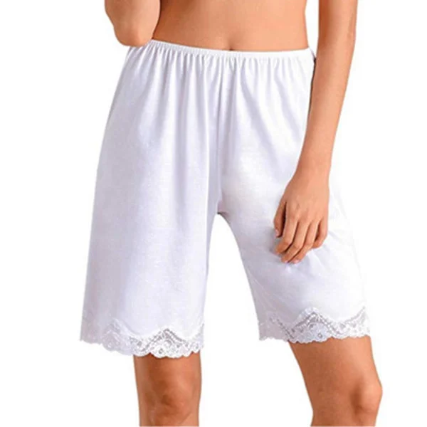 Dame Lingeri Pyjamas Korte Bukser Satin Underbukser Snip-it Culottes Underkjoler Bloomers