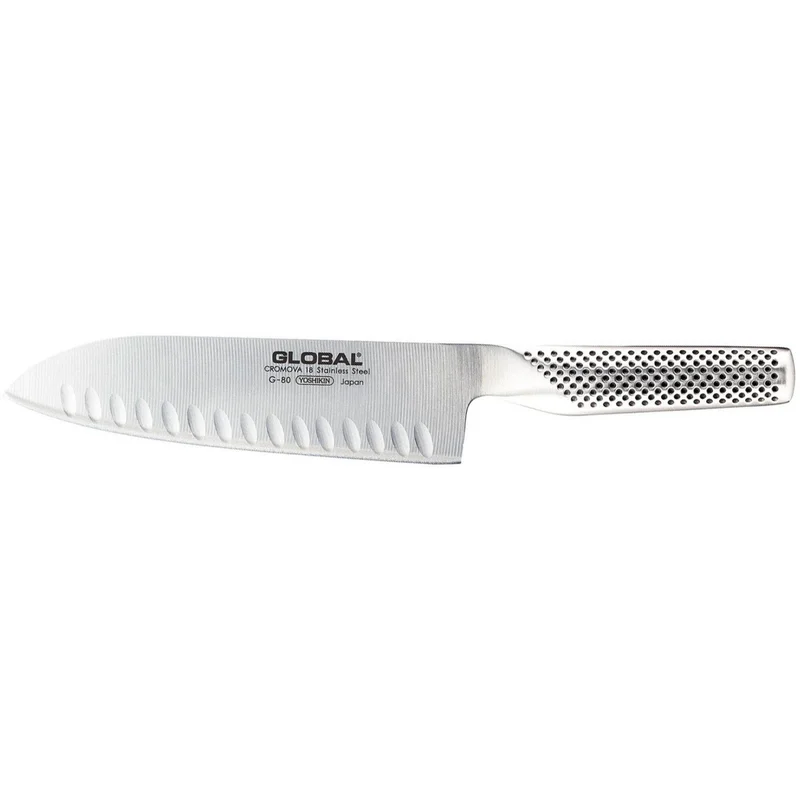 Global G-80 Santoku-kniv - Stål | KitchenOne