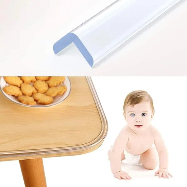 Baby möbler kant skydd baby bord hörn skydd, silikon baby bord hörn skydd, 3m Crjjkoy