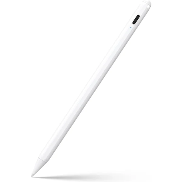 Stylus-kynä iPadille 9. ja 10. sukupolvelle - 2X nopea lataus, aktiivinen kynä, yhteensopiva Apple iPad Pro 11"/12.9" (2018-2024), iPad Air 3/4/5/M2, 