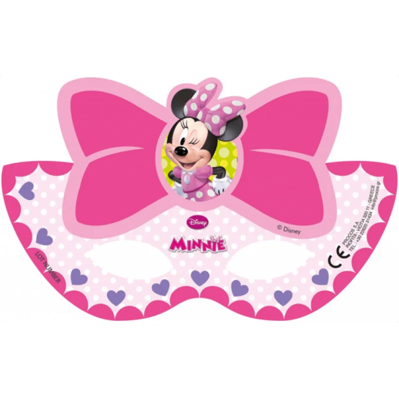 Ögonmasker Mimmi Pigg 6-pack - Mimmi Pigg Kalas Dekoration - Kalaslagret.se