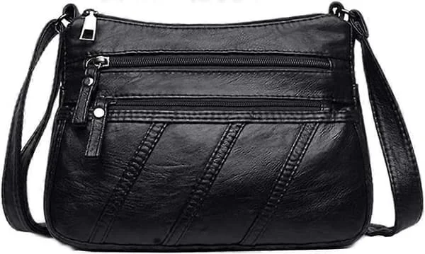 Water Soft PU Leather Handbags and Shoulder Bags for Women Crossbody Bag Cross Body Messenger Bags