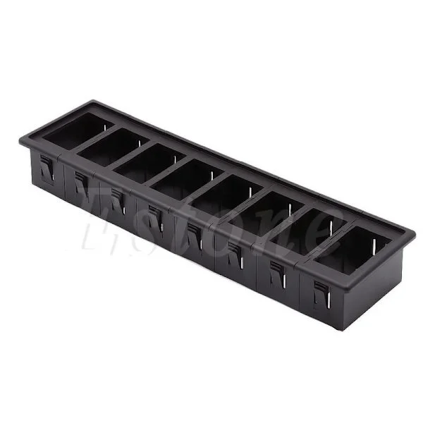 8 Gang Boat Rocker Switch Clip Panel Patruljeholder Hus til ARB Carling