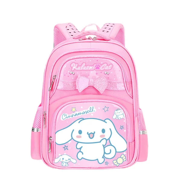 Sanrio Cartoon Tryckt Ryggsäck Casual Ryggsäck Poster Lätt Stor Kapacitet Resa Laptop Ryggsäck Kanelbulle