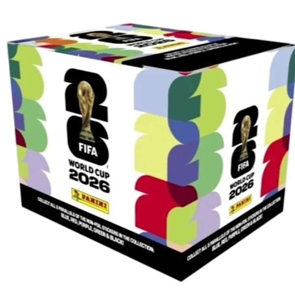 FIFA World Cup 2026 Official Sticker Collection Panini Licensed Football Sticker Album Card Packs - Style B (50 packs) B