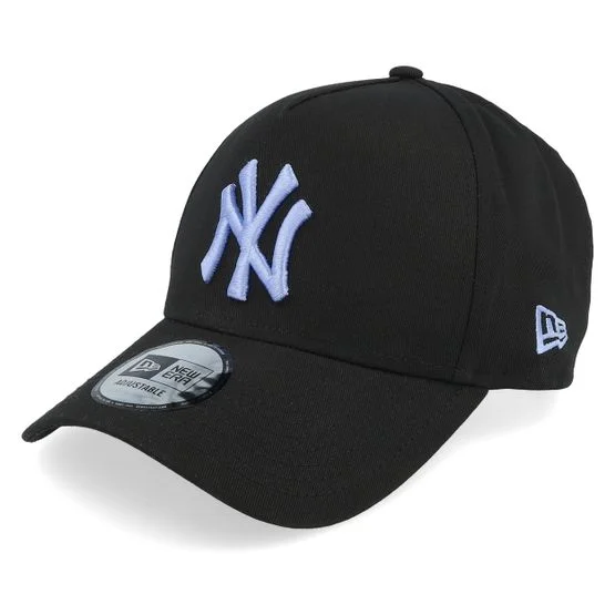 New Era - MLB Schwarz adjustable Cap - New York Yankees League Essential Black/Blue A-frame Adjustable @ Hatstore