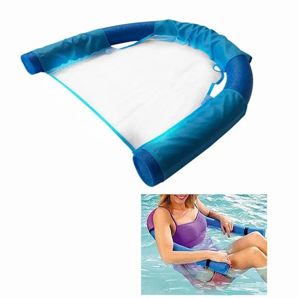 Floating Chair for Swimming, Mesh Pool Noodle Chair U-Seat Swimming Pool Float Swimming Pool Noodle Floats for Pool