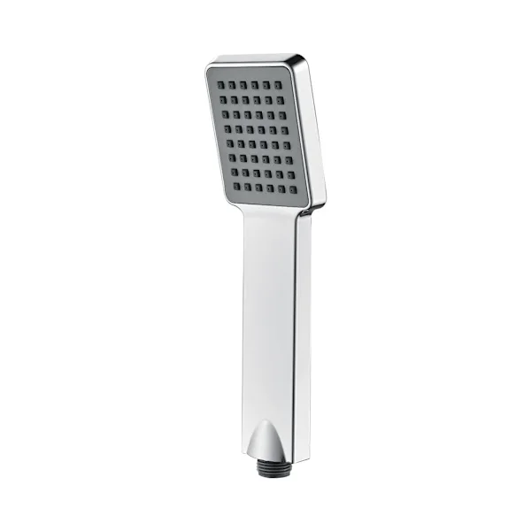 High-pressure square shower head, universal handheld shower head, water-saving shower head, rain shower head for bath faucets, 1/2 " connection, 