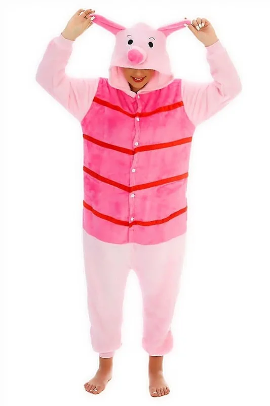Winnie the Pooh-figurer Unisex Onesie Kostyme Gensere Pyjamas Nasse Nøff
