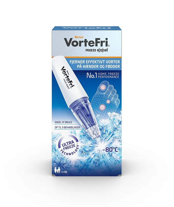 Vortefri VorteFri Freeze Excel 1 stk., Medicin & Pleje, Håndcreme & Fodpleje, Vorter