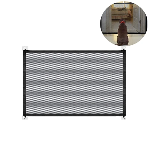 Ultimate Home Protection, Retractable Baby Gate, Automatic Locking System, Durable Mesh for Long-lasting Safety, Child Safety Gates for Indoor and 