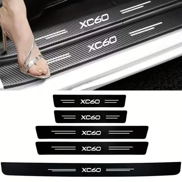 Märken/skydd för tröskel samt bakre kofångare. XC60 Volvo 5-pack