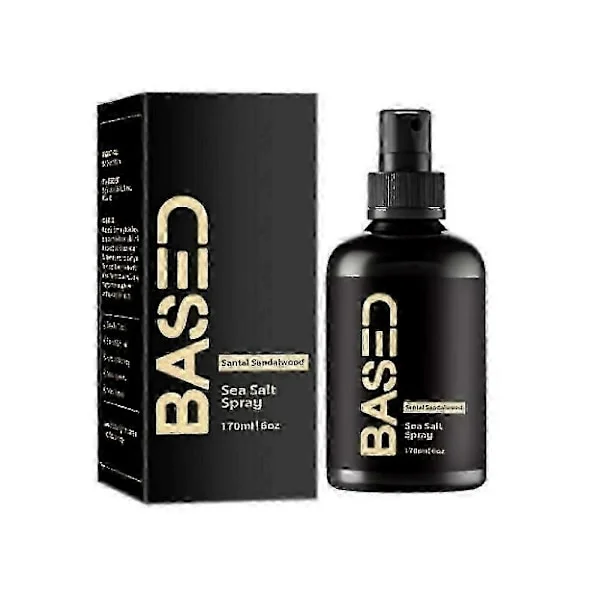 Havsaltsspray til at give håret volumen, 170 ml teksturiserende og styrkende spray med vitamin B5 og tang - JA