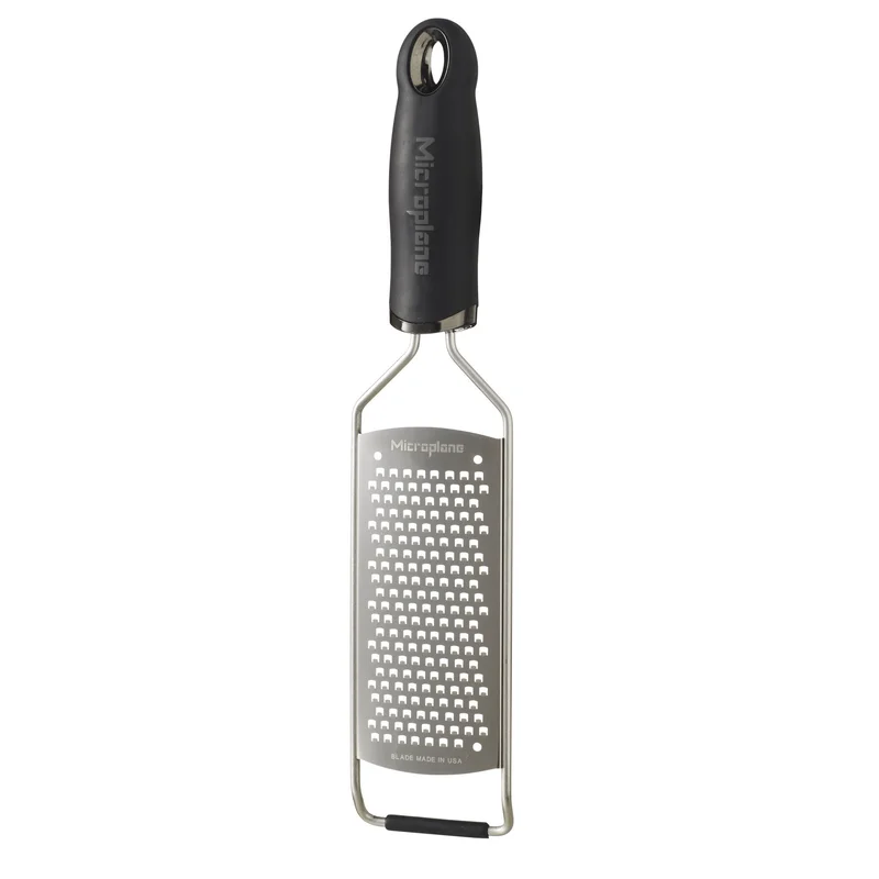Microplane Gourmet groft rivejern - Sort, stål | KitchenOne