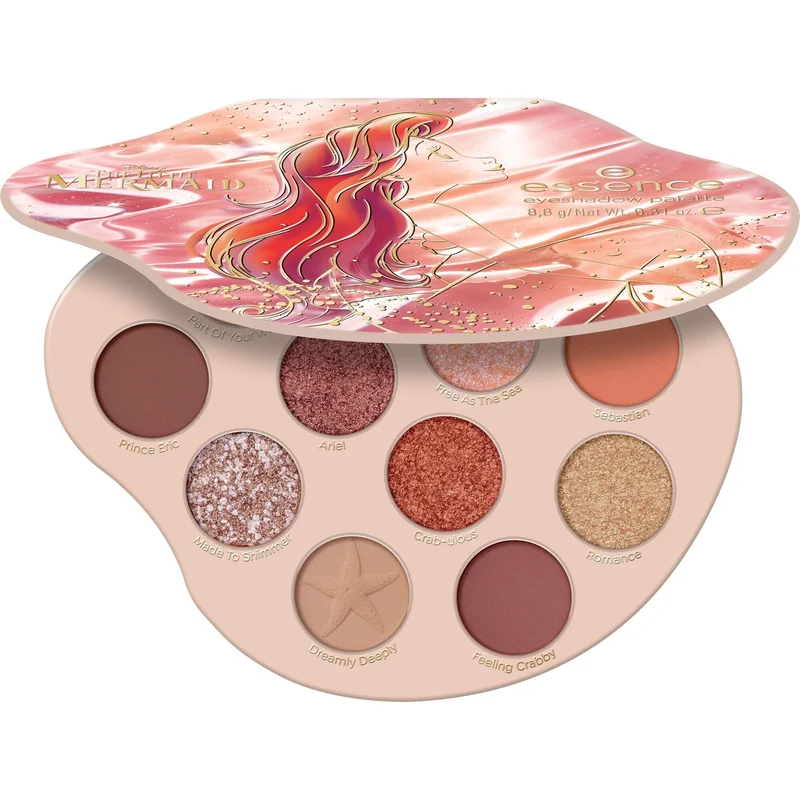 essence Disney THE LITTLE MERMAID palette ombretti 01-Dreaming Of Another World 8.8g - Palette occhi