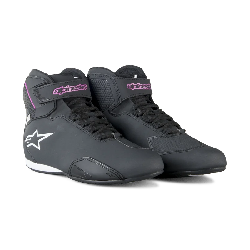 Scarpe Moto Donna Alpinestars Stella Sektor Nero/Fucsia 36
