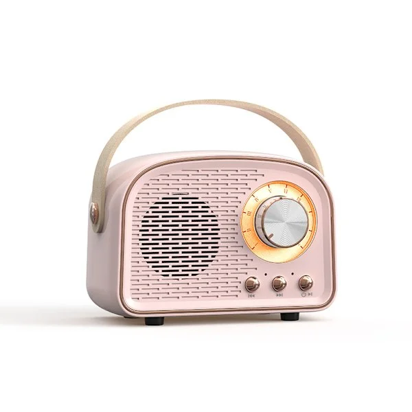 Mini Radio Bluetooth -kaiutin PINKKI