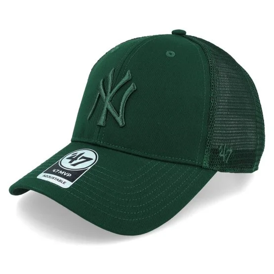 47 Brand - MLB Grün trucker Cap - New York Yankees Branson Mvp Dark Green Trucker @ Hatstore