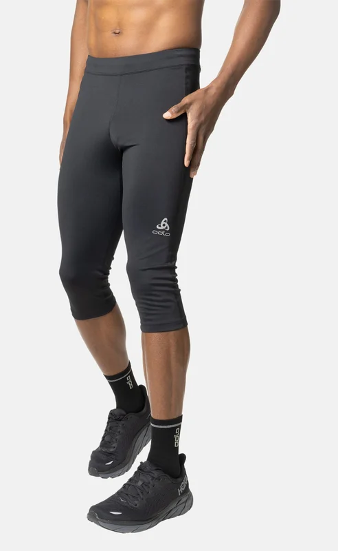 Odlo Essential 3/4 Hardloop Tight voor heren, S, zwart