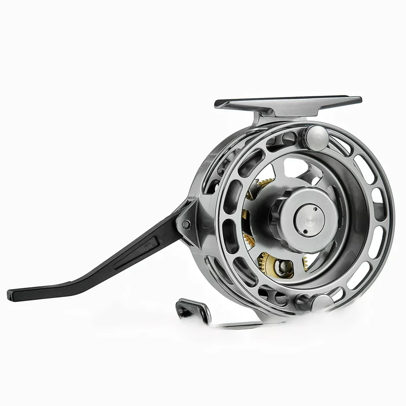 AliExpress - Moulinet de pêche à la mouche automatique en aluminium usiné CNC, diamètre extérieur de 75mm, grand tonnelle pour la pêche en nymphe en 