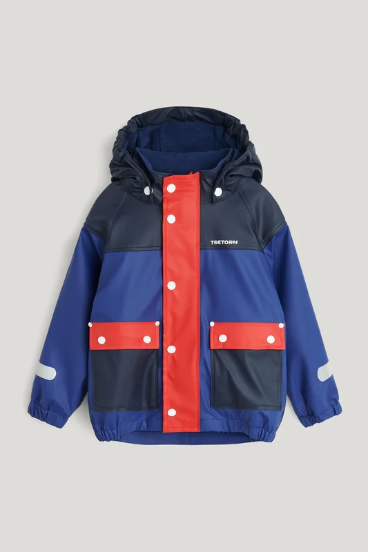 Tretorn Rainburst Set — Fodrat Regnset Børn — Blå | Ydertøj, Gummistøvler, Jakker & Regntøj til Dame, Herre & Børn