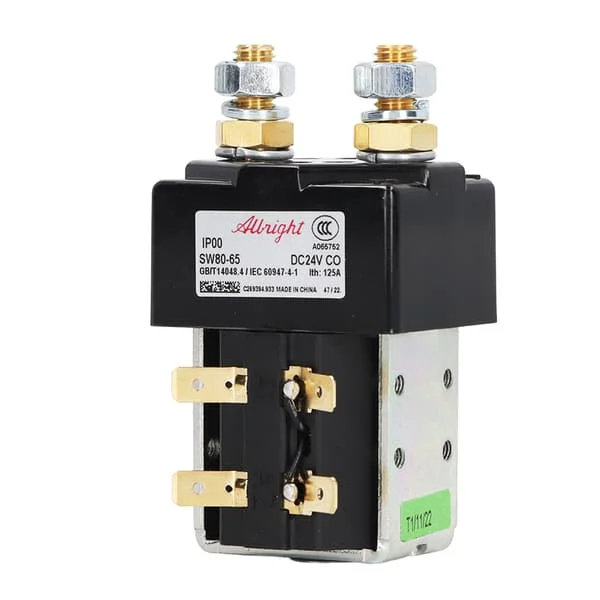SW80 65 Relæ Solenoid Ventil 24V 125A Sensitiv Passer Gaffeltruck Stabler Palle B2SW11 B2SW12 Albright