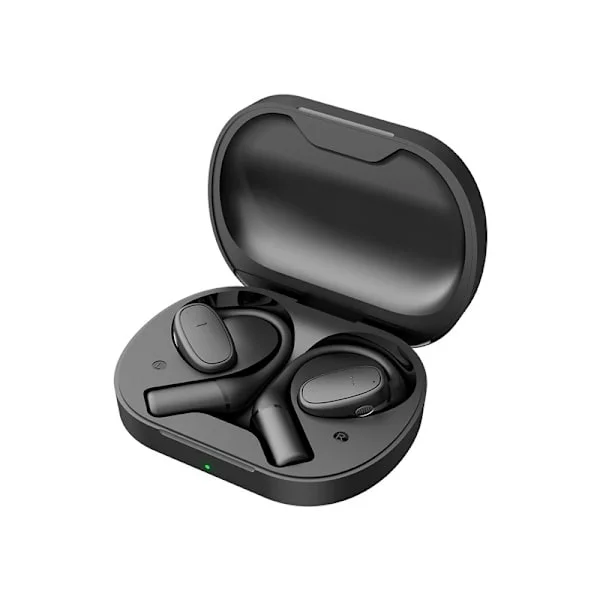 Språk Översättning Hörlurar V1 Realtidsöversättning Konferens Hörlurar Flerspråkig Översättning Utomlands Resor Bluetooth V5.4 Black