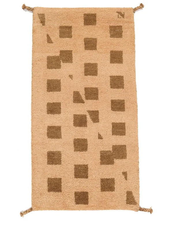 Noué À La Main D'orient Gabbeh Rustic Tapis 60X120 Marron/Orange
