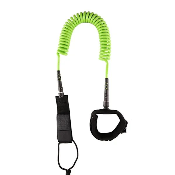 Surfboard Straps (Grön), Ankle Straps, 7mm, Surftillbehör, Fjäder Retractable Surf Straps för Paddle Board