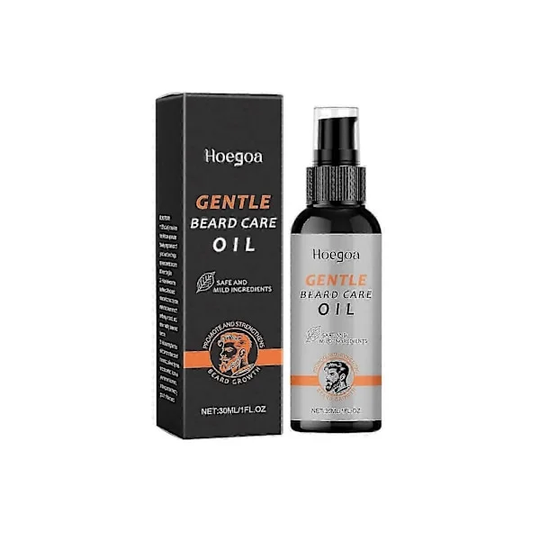 Skäggolja för män, närande och återfuktande för mjukt, friskt skägg 30 ml