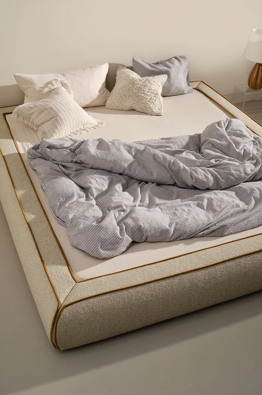 Jotex - Sängram 180 Cm Beige/gul CANNA - Köp Sängramar hos Jotex